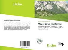 Mount Lowe (California)的封面