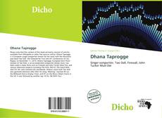 Dhana Taprogge的封面