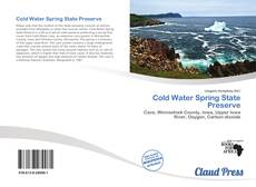 Cold Water Spring State Preserve kitap kapağı