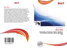 Couverture de Don Nix