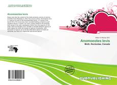 Portada del libro de Anomoeotes levis