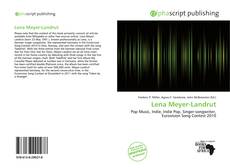 Lena Meyer-Landrut kitap kapağı