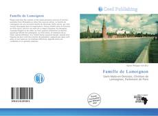 Buchcover von Famille de Lamoignon