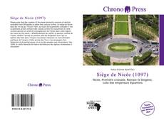 Portada del libro de Siège de Nicée (1097)