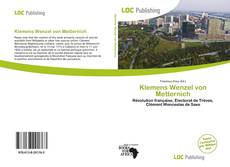 Borítókép a  Klemens Wenzel von Metternich - hoz