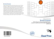 Couverture de Errick Craven