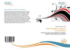 Jean-Baptiste Henri Lacordaire的封面