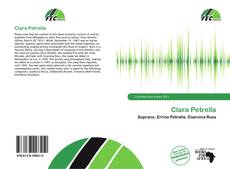 Clara Petrella kitap kapağı