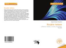 Bookcover of Rouble letton