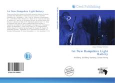 Обложка 1st New Hampshire Light Battery
