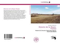 Histoire de la Haute-Vienne kitap kapağı