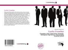 Leslie Crowther kitap kapağı