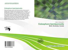 Portada del libro de Coleophora taeniipennella