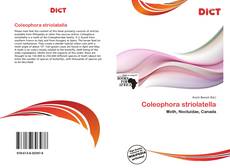 Couverture de Coleophora striolatella