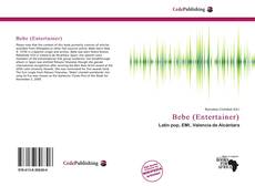 Portada del libro de Bebe (Entertainer)