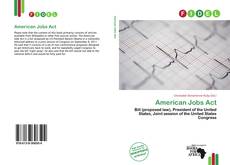 Borítókép a  American Jobs Act - hoz