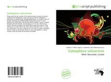 Capa do livro de Coleophora salicorniae 