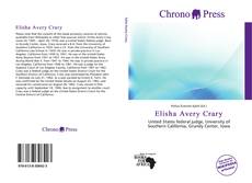 Copertina di Elisha Avery Crary