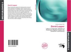 Buchcover von David Lepper