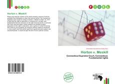 Horton v. Meskill kitap kapağı