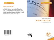 Bookcover of Import Surtaxes