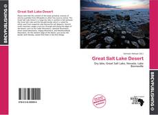 Buchcover von Great Salt Lake Desert