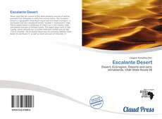 Bookcover of Escalante Desert