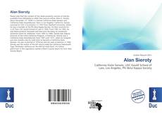 Buchcover von Alan Sieroty