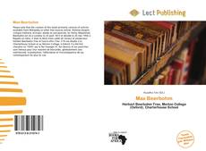 Borítókép a  Max Beerbohm - hoz