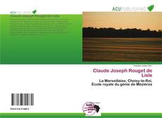 Portada del libro de Claude Joseph Rouget de Lisle