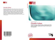 Capa do livro de Claudia Cohen 