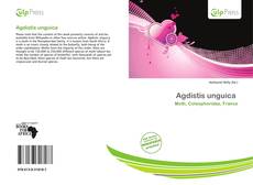 Capa do livro de Agdistis unguica  