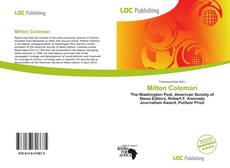 Buchcover von Milton Coleman
