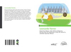 Leonardo Torres kitap kapağı