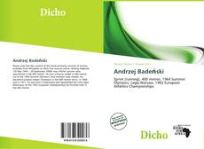 Andrzej Badeński kitap kapağı