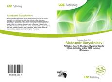 Buchcover von Aleksandr Baryshnikov