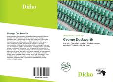 George Duckworth kitap kapağı