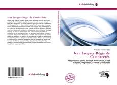 Copertina di Jean Jacques Régis de Cambacérès