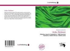 Anke Behmer kitap kapağı