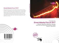 Buchcover von Great Atlanta Fire of 1917