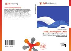 Bookcover of Jane Cunningham Croly