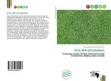 Portada del libro de Eric Hill (Cricketer)