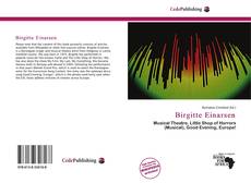 Portada del libro de Birgitte Einarsen