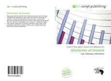 Обложка Disclaimer of Interest