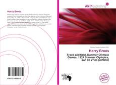 Harry Broos kitap kapağı