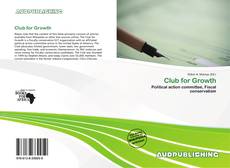 Portada del libro de Club for Growth