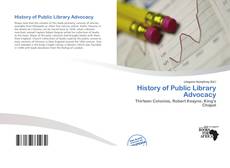 Capa do livro de History of Public Library Advocacy 