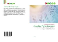 Capa do livro de Jonathan Fisher (Lawyer) 