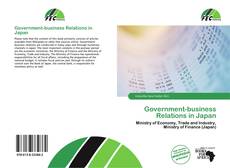 Government-business Relations in Japan kitap kapağı