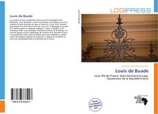 Capa do livro de Louis de Buade 